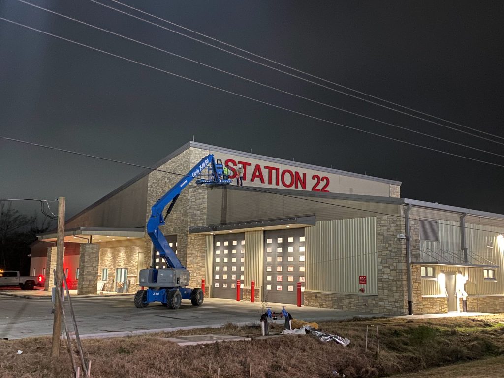 Liberty Fire Station 22 (Construction Managers of Southeast Texas LLC) - Axis Masonry & Stucco
